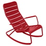Fermob - Rocking luxembourg chair, poppy red