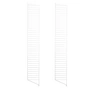 String - Bottom ladder for String shelf 200 x 30 cm (set of 2), white