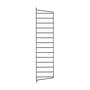 String - Wall ladder for String shelf 75 x 20 cm, black