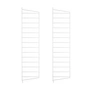 String - Wall ladder for String Shelf 75 x 20 cm (set of 2), white