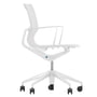Vitra - Physix Office Chair, silver / soft grey, soft wheels for hard grounds