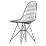 Vitra - Wire Chair DKR (H 43 cm), basic dark / without cover, felt glides (basic dark)