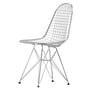 Vitra - Wire Chair DKR (H 43 cm), chrome-plated / without cover, felt glides (basic dark)