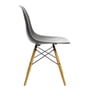 Vitra - Eames Plastic Side Chair DSW (h 43 cm), yellowish maple / basalt, basic dark felt glides