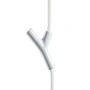 Authentics - Wardrope Wardrobe rope, white / white glossy