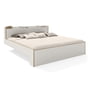Müller Small Living - Nook Double bed 180x 200 cm, CPL white