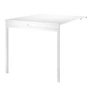 String - Folding table, white / white