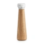 Normann Copenhagen - Craft salt mill large, oak / marble white