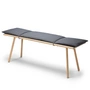 Fritz Hansen - Skagerak Georg Bench, natural oak / gray