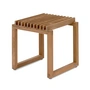 Fritz Hansen - Skagerak Cutter Wood stool, teak