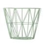ferm Living - Wire Basket Medium, mint