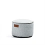 SACK it - RETRO it Cobana Drum Outdoor Pouf, white