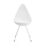 Fritz Hansen - Drop Chair, white / white