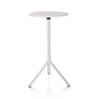 Plank - Miura Table, Height 109 cm, white (RAL 9010)