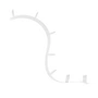 Kartell - Bookworm short shelf (03 / white lacquer)