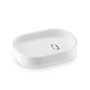 Authentics - Lunar soap dish, white
