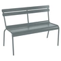 Fermob - Luxembourg Bench, stackable, thunder grey
