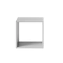 Muuto - Stacked System shelf module without rear panel, medium / light grey