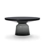 ClassiCon - Bell Coffee table, steel black burnished / quartz gray