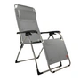 Fiam - Amida Relax lounger, aluminium / grey