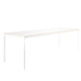 Muuto - Base Table 190 x 85 cm, white / plywood edge