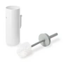 Authentics - Lunar Toilet brush wall-hung, white / light grey