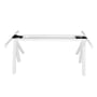 String - Works Height adjustable table frame, white