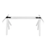 String - Works Height-adjustable table frame, white
