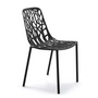 Fast - Forest Stacking chair ( Outdoor ), black