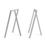 Hay - Loop table trestles Stand Frame, gray (2 pieces)