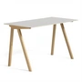 HAY - Copenhague CPH90 2. 0 Desk 130 x 65 cm, oak / linoleum off-white