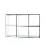 Hans Hansen - Library Modules Shelf HP 3 x 2, white