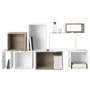 Muuto - Mini Stacked System shelf module, small / white