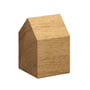 e15 - AC10 House Paperweight oak, saddle roof small