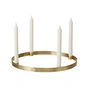 Ferm Living - Candle holder Circle large, brass