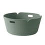 Muuto - Restore Round storage basket, green