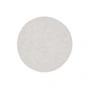 myfelt - Linéa Felt ball rug, Ø 90 cm, natural white