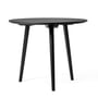& Tradition - In Between table SK3, Ø 90 cm, oak black lacquered