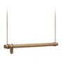 Lind DNA - Swing Hanging wardrobe M (80 cm), natural oak / natural leather
