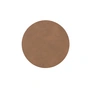 Lind DNA - Glass coaster round Ø 10 cm, Nupo brown