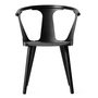 & Tradition - In Between Chair SK1, black stained oak (RAL 9005)