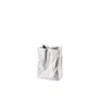 Rosenthal - Paper bag vase, 10 cm, white matt polished