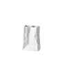 Rosenthal - Paper bag vase, 14 cm, white matt polished