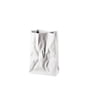Rosenthal - Paper bag vase, 18 cm, white matt polished