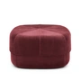 Normann Copenhagen - Circus Pouf large, dark red velour