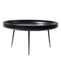 Mater - Bowl Table XL, Ø 75 x H 38 cm, black