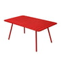 Fermob - Luxembourg Table, rectangular, 165 x 100 cm, poppy red