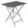 Fermob - Bistro Folding table, rectangular, 77 x 57 cm, thunder gray