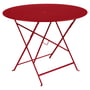 Fermob - Bistro Folding table, round, Ø 96 cm, poppy red
