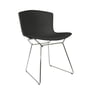 Knoll - Bertoia Plastic chair, chrome / black